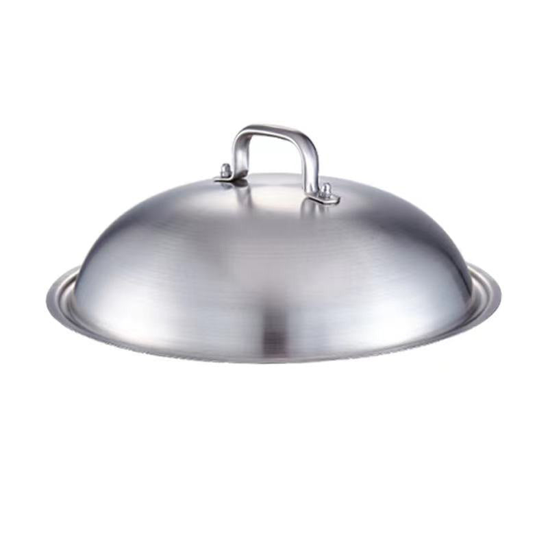 Itembabad 32cm High-Domed Stainless Steel Pot Lids – 3-Piece Set - product image 1