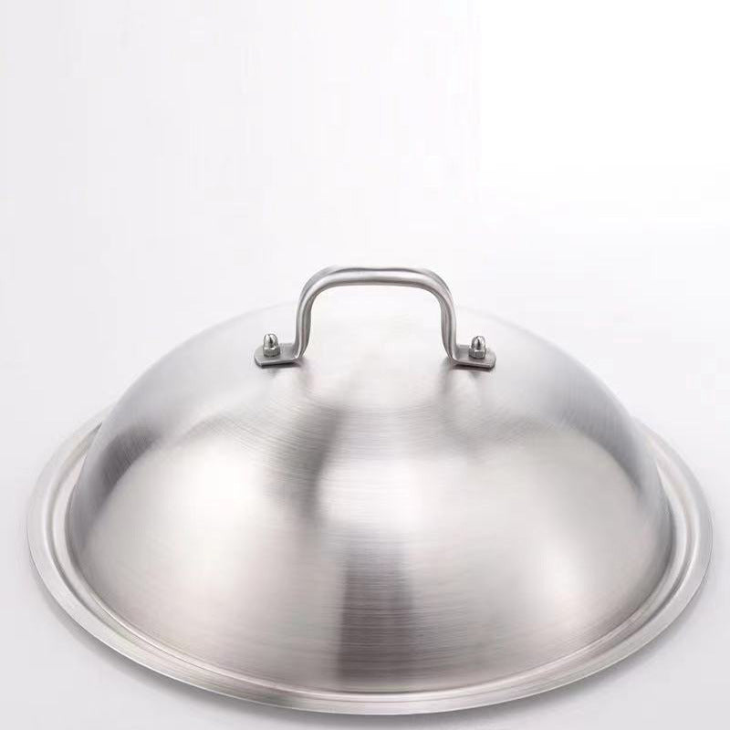 Itembabad 32cm High-Domed Stainless Steel Pot Lids – 3-Piece Set - product detail image 2
